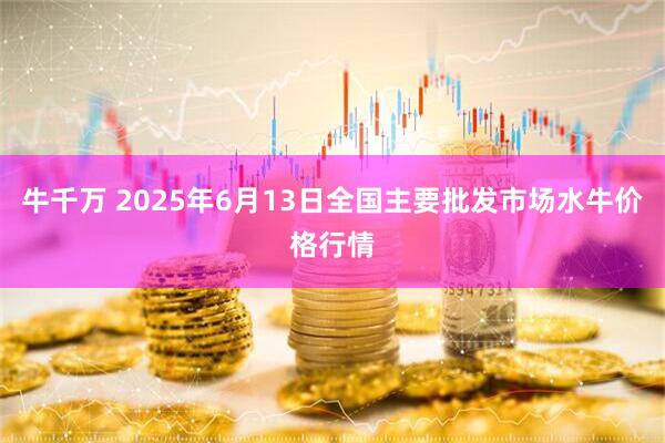 牛千万 2025年6月13日全国主要批发市场水牛价格行情
