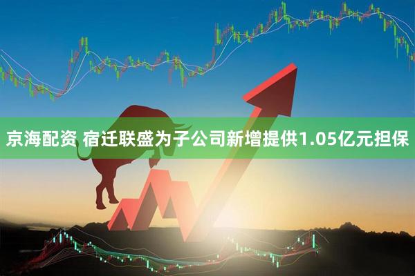 京海配资 宿迁联盛为子公司新增提供1.05亿元担保